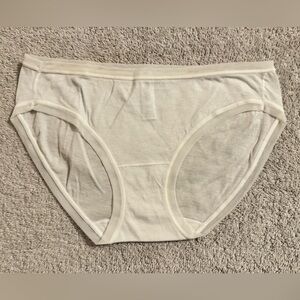 Fine Lines - Pure Cotton Bikini Panties - Small